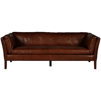 Halo Groucho Large Aniline Leather Sofa Old Saddle Walnut Halo Groucho Large Aniline Leather Sofa Old Saddle Walnut